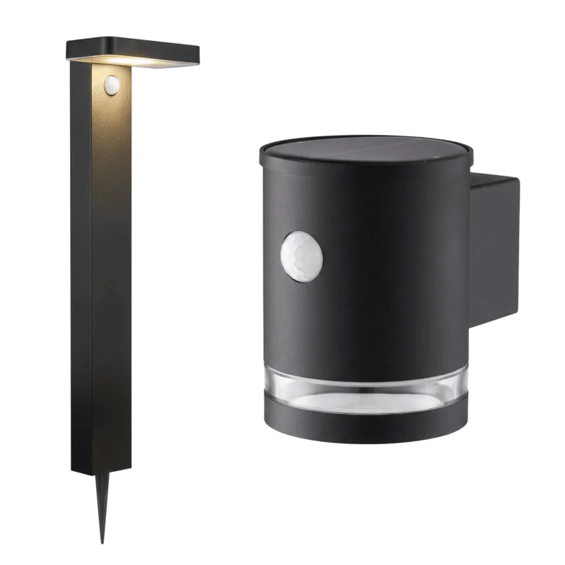 Lampy solarne z czujnikiem