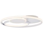 Brilliant Runda Lampa sufitowa Metal Silicone Valkoinen 45W 5200lm - 830-865 CCT | 500mm - Zdalne Sterowanie Ściemnianie
