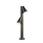 SLV T-Rura Aluminium Czarny | Nadaje Się Do 2x GU10
