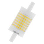 Osram LED Linear R7s Parathom 78mm Przezroczysty 12W 1521lm - 827 Bardzo Ciepła Biel | Ściemnianie - Zamienne 100W