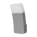 Ledvance Smart+ Wifi Światło ścienne Curve srebro zewnętrzna 9W 520lm - 830 Ciepła Biel | RGBW - Ściemnianie