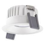 Ledvance LED Spot Fix Aluminium Valkoinen 8W 640lm 36D - 927 Bardzo Ciepła Biel | Aukko 68mm - IP44 - Najlepsze renderowanie kolorów - Ściemnianie