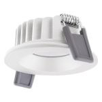 Ledvance LED Spot Air Fix Aluminium Valkoinen 6W 480lm 36D - 927 Bardzo Ciepła Biel | Aukko 68mm - IP65 - Najlepsze renderowanie kolorów - Ściemnianie