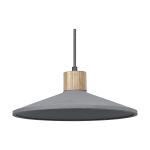 Ledvance Decor Beton/Stal/Drewno Lampa Wisząca 320 Ciemny Szary | Nadaje Się Do E27