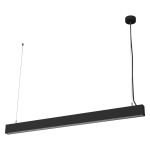 Ledvance LED Office Line Cuboid Sufit Czarny 42W 4400lm - 840 Zimna Biel | 3-Stopniowy Ściemnianie 