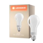 Ledvance Classic LED E27 Gruszka Włókno Matowy 18W 2452lm - 827 Bardzo Ciepła Biel | Ściemnianie - Zamienne 150W