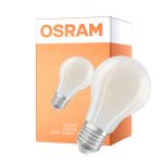 Osram Classic LED E27 Gruszka Włókno Matowy 3.8W 806lm - 840 Zimna Biel | Ściemnianie - Zamienne 60W