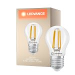 Ledvance Classic LED E27 Gruszka Włókno Przezroczysty 3.4W 470lm - 827 Bardzo Ciepła Biel | Ściemnianie - Zamienne 40W