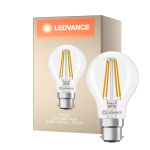 Ledvance Classic LED B22 Gruszka Włókno Przezroczysty 5.9W 806lm - 827 Bardzo Ciepła Biel | Zamienne 60W