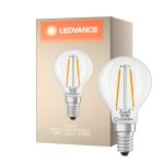 Ledvance Classic LED E14 Gruszka Włókno Przezroczysty 1.8W 250lm - 827 Bardzo Ciepła Biel | Zamienne 25W
