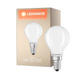Ledvance Classic LED E14 Gruszka Matowy 3.4W 470lm - 827 Bardzo Ciepła Biel | Zamienne 40W