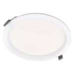 Ledvance LED Downlight Comfort Opal Valkoinen 42W/36W/30W 5000lm/4200lm/3600lm 100D - 930-940 CCT |Aukko 250mm - IP44 - Najlepsze Renderowanie Kolorów