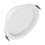 Ledvance LED Downlight Comfort Opal Aluminium Valkoinen 18W 2160lm 180D - 930-940 CCT | 160mm - Aukko 150mm - IP44 - Najlepsze Renderowanie Kolorów - Zigbee Ściemnianie 