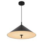 D'Lite Lampa Wisząca Crochte Metal I Plastikowy Matowy Czarny | Nadaje Się Do 3x E27