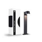 D'Lite Lampa na postumencie Lira Czarny 7W 600lm 830 Ciepła Biel | IP54