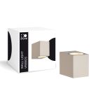 D'Lite Światło Ścienne Vrebos Beige | Nadaje Się Do 1x GU10 