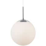 Nordlux Lampa wisząca Cafe 30 E27 srebro - Szkło | Max. 25W