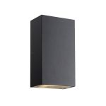 Nordlux Rold Światło Ścienne Metal Czarny  10.5W 350lm - 830 Ciepła Biel