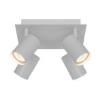 Nordlux Frida 4-Spot Metal Valkoinen | Nadaje Się Do 4x GU10