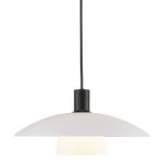 Nordlux Verona Lampa Wisząca Szkło Czarny | Nadaje Się Do 1x E27