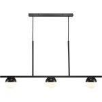 Nordlux Contina Lampa Wisząca Metal 3-Spot Czarny | Nadaje Się Do 3x G9
