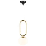 DFTP by Nordlux Shapes 27 Lampa Wisząca Szkło i Metal Mosiądz | Nadaje Się Do E27