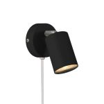 Nordlux Explore Światło Ścienne Metal i Ceramic Czarny | Nadaje Się Do GU10