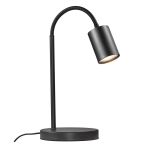 Nordlux Lampa Stołowa Explore Metal i Ceramic Czarny | Nadaje Się Do 1x GU10