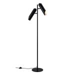 DFTP by Nordlux Rochelle Lampa podłogowa Metal Czarny | 76mm - Nadaje Się Do 2x GU10