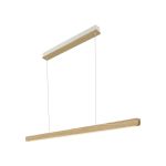 Nordlux Ilgas Lampa Wisząca Drewno Brązowy 42W 1800lm - 830 Ciepła Biel | Ściemnianie 