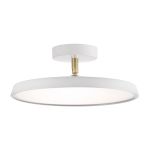 DFTP by Nordlux LED Lampa Wisząca Kaito Metal Valkoinen 15W 1500lm - 830 Ciepła Biel | Ściemnianie