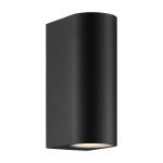Nordlux Dion Światło Ścienne Aluminium Czarny Up & Down | Nadaje Się Do 2x GU10