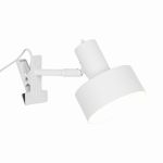 Nordlux Lampa Stołowa Matis Clamp Metal Valkoinen | Nadaje Się Do 1x E27