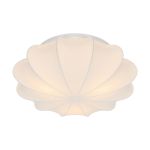 Nordlux Lampa sufitowa Aeron 60 Tekstyl Valkoinen | IP20 - Nadaje Się Do 3x E27