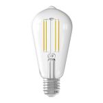 Calex Smart Tuya Wifi E27 Edison Włókno 7W 806lm - 818-830 Przestrajalny Valkoinen | Ściemnianie - Zamienne 60W