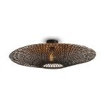 Good&Mojo Lampa sufitowa Kalimantan Bambus Czarny L | Nadaje Się Do 1x E27 