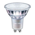 Philips MASTER Value LED Spot GU10 PAR16 3.7W 270lm 36D - 930 Ciepła Biel | Najlepsze renderowanie kolorów - Ściemnianie - Zamienne 35W