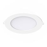 Noxion LED Downlight Slim V2.0 12W 1200lm 120D - 840 Zimna Biel | 170mm - Aukko 150mm - IP44 - 1-10v Ściemnianie 