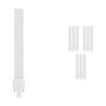 Opakowanie 10x Ledvance Dulux S LED 6W - 830 Ciepła Biel | 2-Piny - Zamienne 11W