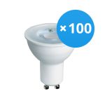Opakowanie 100x Bright Choice LED Spot GU10 PAR16 4W 345lm 36D - 827 Bardzo Ciepła Biel | Zamienne 50W