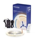 Noxion Taśma LED Naga 5 Metr Kompletny zestaw - Zigbee - 24V - 120LEDs/m - 9.6W/m - 930-965 Przestrajalny Valkoinen | 8mm - IP20 - Najlepsze Renderowanie Kolorów - SMD2835