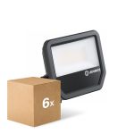 Opakowanie 6x Ledvance LED Iluminacja Aluminium Czarny 69W 10000lm 100D - 840 Zimna Biel | IP66 - Symetryczny