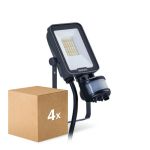 Opakowanie 4x Philips LED Iluminacja Ledinaire BVP167 10W 1200lm 110D - 830-840-865 CCT | IP65 - Czujnik ruchu i Światła - Symetryczny