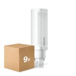 Opakowanie 9x Philips CorePro PL-C LED 5.9W 600lm - 830 Ciepła Biel | 2-Piny - Zamienne 13W