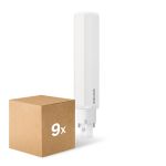 Opakowanie 9x Philips CorePro PL-C LED 8.9W 990lm - 830 Ciepła Biel | 2-Piny - Zamienne 26W