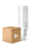Opakowanie 9x Philips CorePro PL-C LED 5.9W 660lm - 840 Zimna Biel | 2-Piny - Zamienne 13W