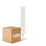 Opakowanie 10x Noxion Lucent PL-S LED 4.3W - 827 Bardzo Ciepła Biel | 2-Piny - Zamienne 9W