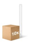 Opakowanie 10x Philips CorePro PL-L LED Żarówka EM/Mains 16.5W - 840 Zimna Biel | 4-Piny - Zamienne 36W