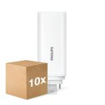 Opakowanie 10x Philips CorePro PL-T LED Żarówka HF 9W - 830 Ciepła Biel | 4-Piny - Zamienne 26W
