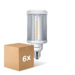 Opakowanie 6x Philips TrueForce LED E27 HPL Przezroczysty 28W 4000lm 360D - 840 Zimna Biel | Zamienne 125W